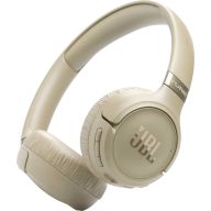   JBL Tune 680 NC Over Ear fejhallgató Vezeték nélküli, Bluetooth®, Vezetékes Stereo Bézs Hangerő szabályozás, Mikrofon némítás HiFi