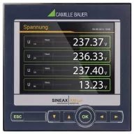   Camille Bauer SINEAX AM1000 hálózat analizáló készülék