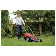   Einhell GE-CM 36/43 Li M Akku Akkus fűnyíró Akkuval, Töltővel, T markolat, Mulcsozó funkció, Állítható magasságú fogantyú, összehajtható, Hásó kidobó 36 V