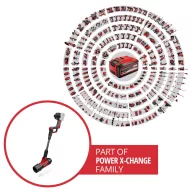   Einhell Professional 3433570 GP-LB 36/270 Li E BL-Solo Akku Lombfújó Szoft markolat