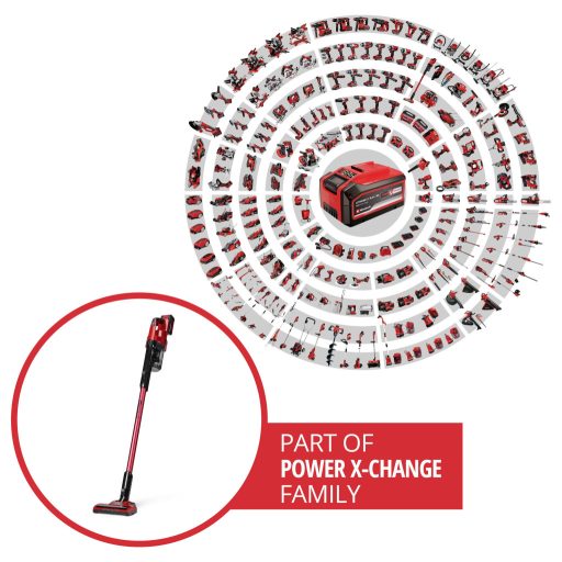 Einhell TE-SV 18 Li 2347187 Akkus kézi porszívó 18 V Akkuval, töltővel