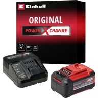   Einhell 4512147 PXC-Starter-Kit Szerszámakku és töltő 18 V 5.2 Ah Lítiumion