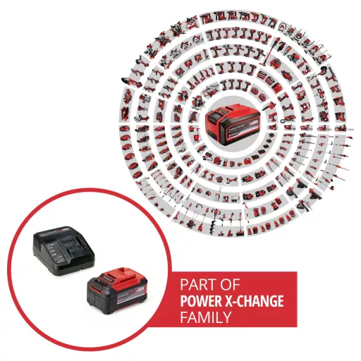 Einhell 4512147 PXC-Starter-Kit Szerszámakku és töltő 18 V 5.2 Ah Lítiumion