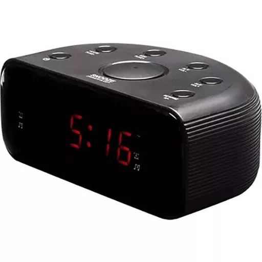 Denver CR-430MK2 Rádiós ébresztőóra FM URH Ébresztő funkció Fekete