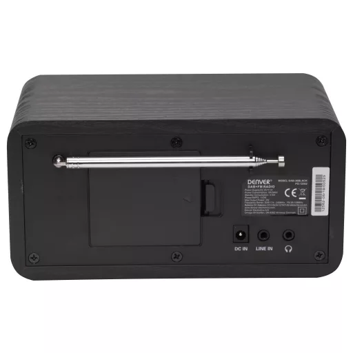 Denver DAB-30B Asztali rádió DAB, DAB+, FM DAB+ Ébresztő funkció Fekete