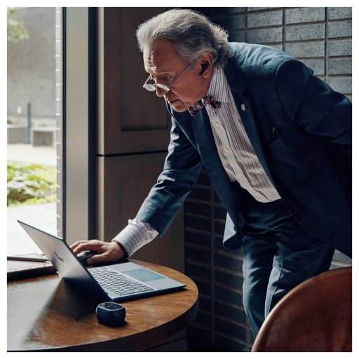 HP Voyager Free 60+ UC Earbuds In Ear fejhallgató Bluetooth® Fekete mikrofon zajelnyomás Töltőtok, Bluetooth®-bázisállomással Számítógép