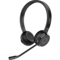   Jabra Evolve 65 TE On Ear headset Bluetooth® Fekete Számítógép