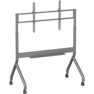   SpeaKa Professional SP-TVC-1500 TV kocsi 152,4 cm (60) - 279,4 cm (110) Padlóállvány, Állítható magasságú, elektromosan motorizált Készülék tartó,