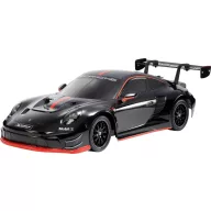   Tamiya 1:10 RC modellautó Elektro On-Road RC Autos Porsche 911 GT3R (992) Lac.TT-02 Fekete 4WD TT-02 2,4 GHz Előre lakkozva
