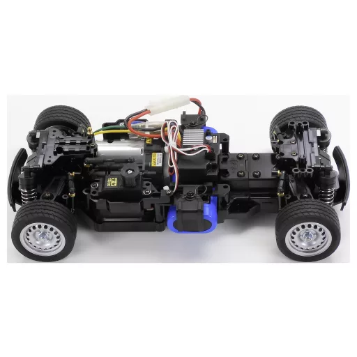 Tamiya 1:10 RC modellautó Elektro Közúti modell VW Golf II GTI 16V MB-01 2WD Piros Brushed 2WD építőkészlet 2,4 GHz Előre lakkozva