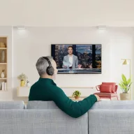   Hama Over Ear fejhallgató Vezeték nélküli, Rádiójel vezérlésű, Bluetooth® Fekete Hangerő szabályozás TV