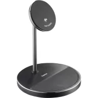   Hama indukciós akkutöltő 15 W 201738 00201738 Kimenetek Standard indukciós töltés Fekete