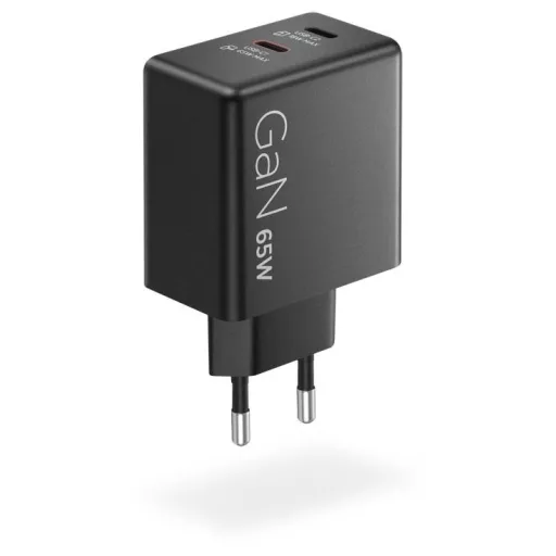 Lenovo G0A6065BEU USB-s töltőkészülék 45 W, 18 W 2x USB-C® Fekete Aljzat dugó, Beltér GaN