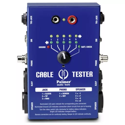 Kábelteszter AHMCT8 Palmer Audio AHMCT8