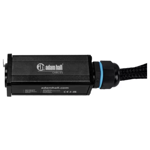 DEFENDER by Adam Hall K4CATBOXXF3 DMX, Audio Átalakító [1x RJ45 - 4x XLR alj, 3 pólusú] 0.3 m