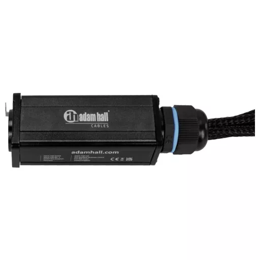 DEFENDER by Adam Hall K4CATBOXXM3 Audio, DMX, XLR Átalakító [1x RJ45 - 4x XLR dugó, 3 pólusú] 0.3 m