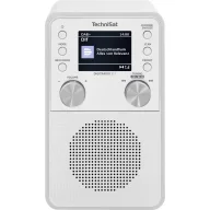   TechniSat DIGITRADIO 317 Asztali rádió DAB+, FM URH, DAB+, Bluetooth®, AUX Ébresztő funkció Fehér