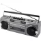 soundmaster Retro kazettás magnó rádióval DAB+, FM Kazetta, DAB+, URH, Bluetooth®, AUX