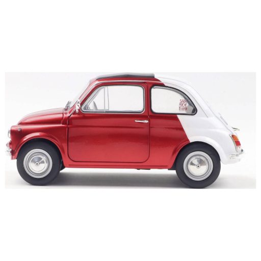 Solido Személygépkocsi modell Fiat 500 TISZTELET OLASZORSZÁGNAK 1965 Kész modell Személygépkocsi modell