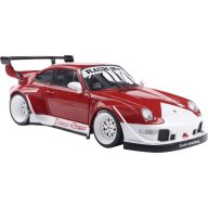   Solido Személygépkocsi modell Porsche RWB Testápoló készlet Porco Rosso piros Kész modell Személygépkocsi modell