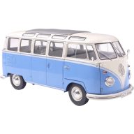   Solido Személygépkocsi modell Volkswagen (VW) T1 21 ABLAKOK b. kék/fehér Kész modell Személygépkocsi modell