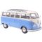 Solido Személygépkocsi modell Volkswagen (VW) T1 21 ABLAKOK b. kék/fehér Kész modell Személygépkocsi modell