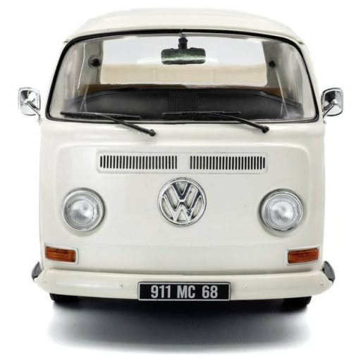 Solido Személygépkocsi modell Volkswagen (VW) T2 PICK UP PORSCHE Racing fehér Kész modell Személygépkocsi modell