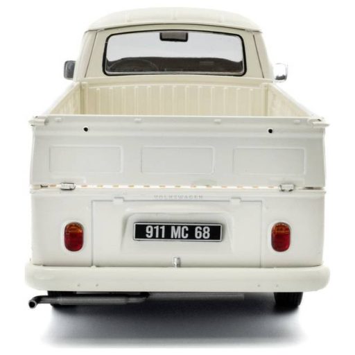 Solido Személygépkocsi modell Volkswagen (VW) T2 PICK UP PORSCHE Racing fehér Kész modell Személygépkocsi modell