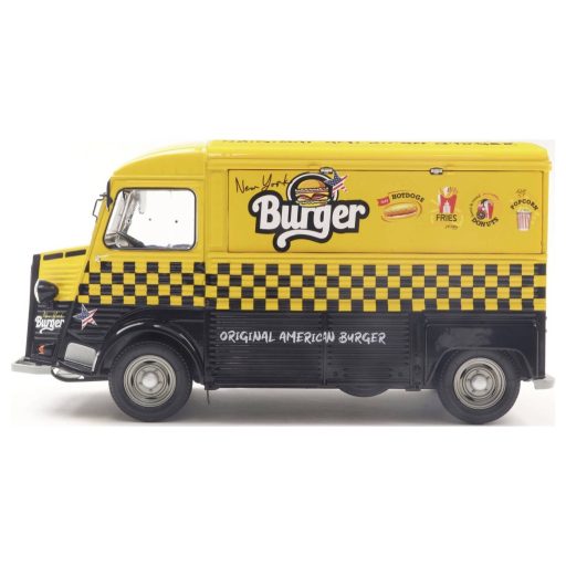 Solido Személygépkocsi modell Citroën HY NYC BURGER sárga típusú Kész modell Személygépkocsi modell