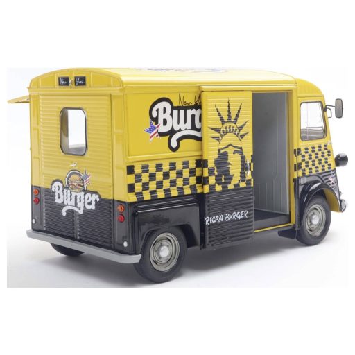 Solido Személygépkocsi modell Citroën HY NYC BURGER sárga típusú Kész modell Személygépkocsi modell