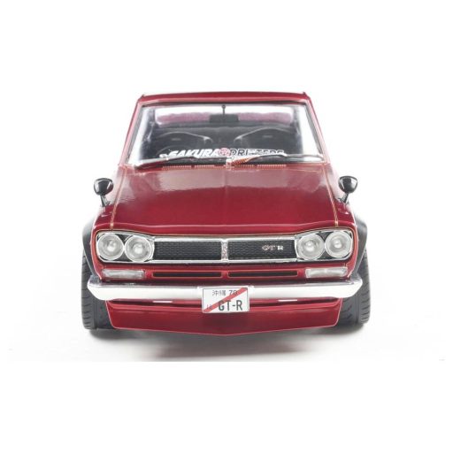 Solido Személygépkocsi modell Nissan Skyline (C10) HAKOSUKA piros Kész modell Személygépkocsi modell