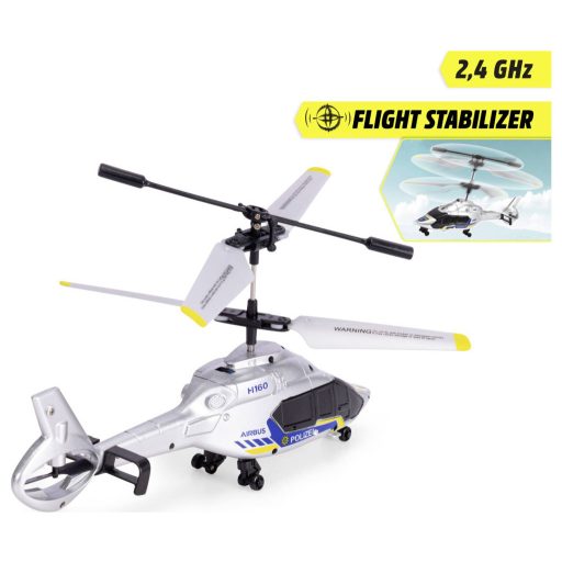 Dickie Toys RC Police Helicopter Airbus H160 RC kezdő helikopter RtF