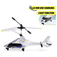   Dickie Toys RC Police Helicopter Airbus H160 RC kezdő helikopter RtF