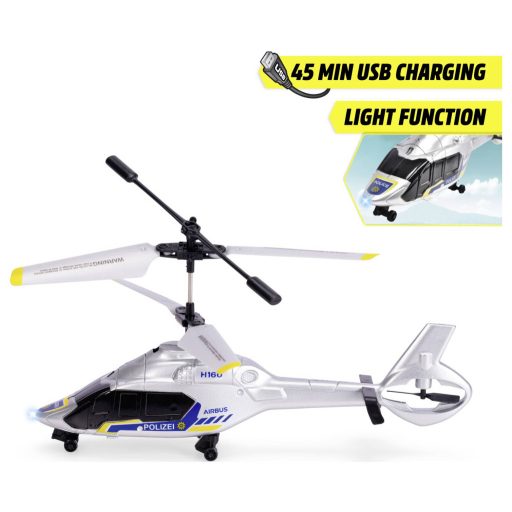 Dickie Toys RC Police Helicopter Airbus H160 RC kezdő helikopter RtF