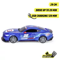   Dickie Toys 201105014 RC Ford Mustang Customized, Try Me, RTR 1:16 RC kezdő modellautó Elektro Sportkocsi