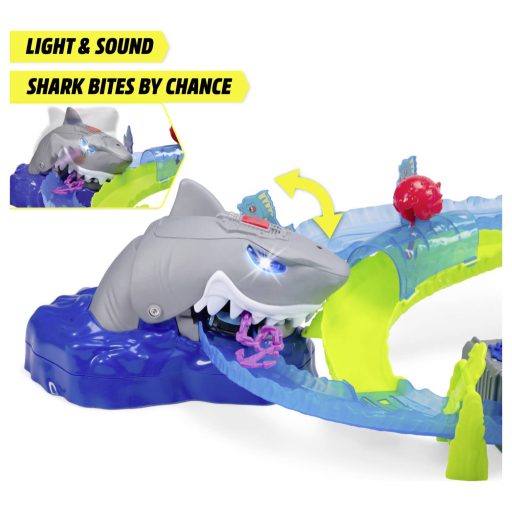 Dickie Toys Fehér cápa pályakészlet #####Auto-Rennbahn