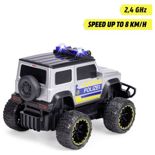 Dickie Toys 203714028 RC Suzuki Jimny Police 1:24 RC kezdő modellautó Elektro