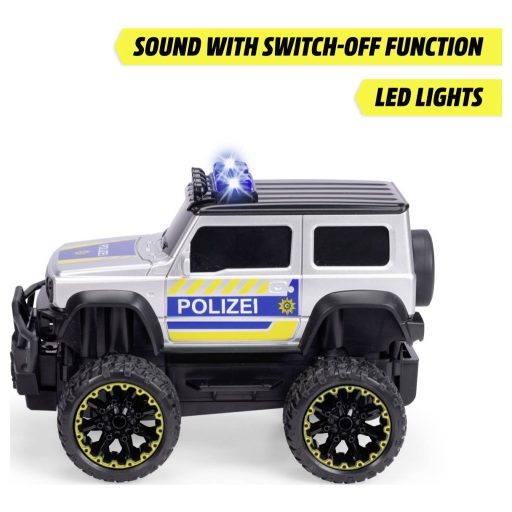Dickie Toys 203714028 RC Suzuki Jimny Police 1:24 RC kezdő modellautó Elektro