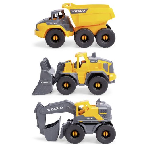 Dickie Toys Volvo Volvo Kemény Munkaerő Kész modell Építkezésnél használt jármű modell