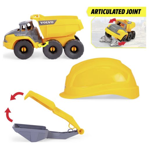 Dickie Toys Volvo Kemény szállító játékkészlet Kész modell #####Baustellen-Set