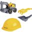 Dickie Toys Volvo Kemény kotrógép játékkészlet Kész modell #####Baustellen-Set