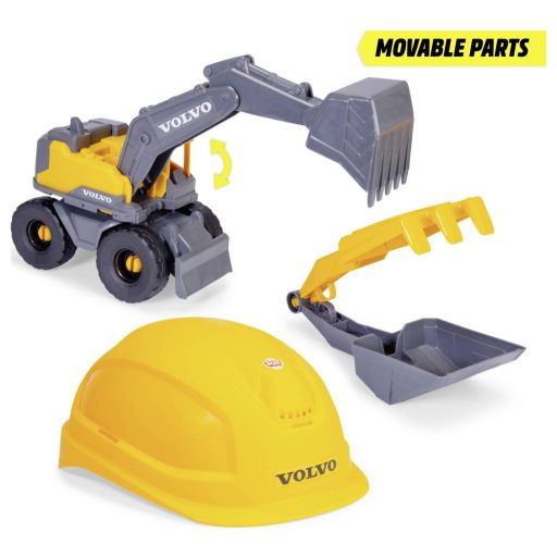 Dickie Toys Volvo Kemény kotrógép játékkészlet Kész modell #####Baustellen-Set