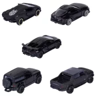   Majorette Bugatti, Lamborghini, Toyota, Land Rover Fekete Kiadás 5 Darabos Ajándékcsomag Kész modell Személygépkocsi modell