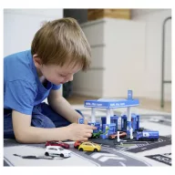 Majorette Aral benzinkút + 1 jármű #####Tankstellen-Set