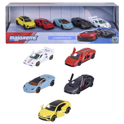 Majorette Lamborghini Lamborghini 5 darabos ajándékcsomag Kész modell Személygépkocsi modell