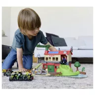 Majorette Claas Gazdasági udvar + 3 jármű Farm állomás
