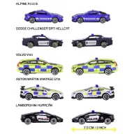   Majorette Lamborghini, Volvo, Aston Martin Rescue World 5 darabos ajándékcsomag Kész modell Sürgősségi jármű modell