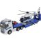 Majorette Volvo Teherautó + Airbus Rendőrségi Helikopter Kész modell Sürgősségi jármű modell
