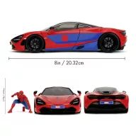   JADA TOYS Marvel Pókember McLaren 720S Kész modell Személygépkocsi modell