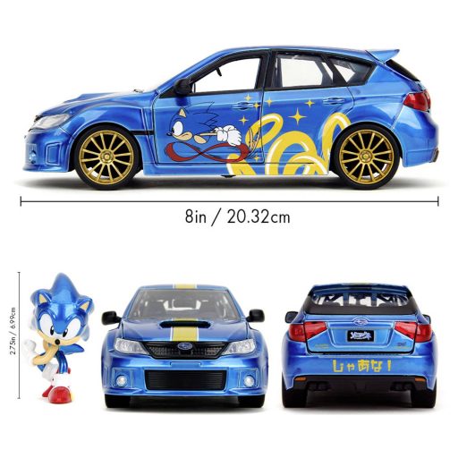 JADA TOYS Subaru Jada Sonic 2012, Impreza WRX STI 1 Kész modell Személygépkocsi modell